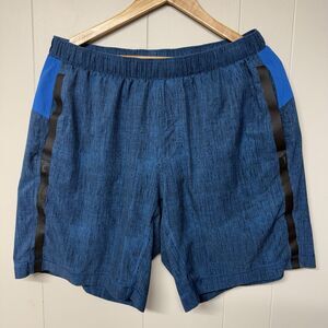 Lululemon Surge Lined Blue Shorts 9in Athletic Running Beach Lightweight Men XL
